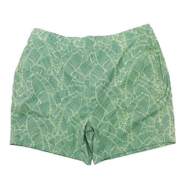 Mack Weldon Swim Trunks Shorts Men Size XXL 2XL Succulent Tropic Green 6" Inseam - Picture 1 of 5
